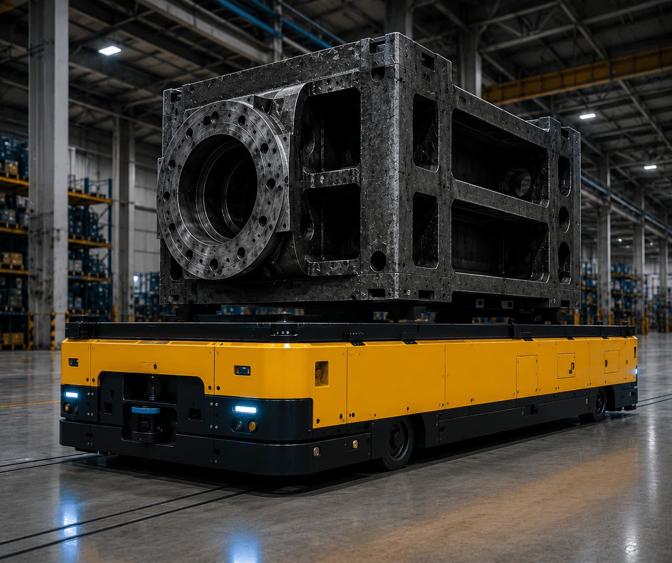 Mega AMR (SLAM LiDAR) - Heavy Duty AGV/AMR Automation Solution